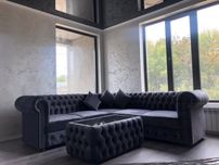 Canapea coltar chesterfield