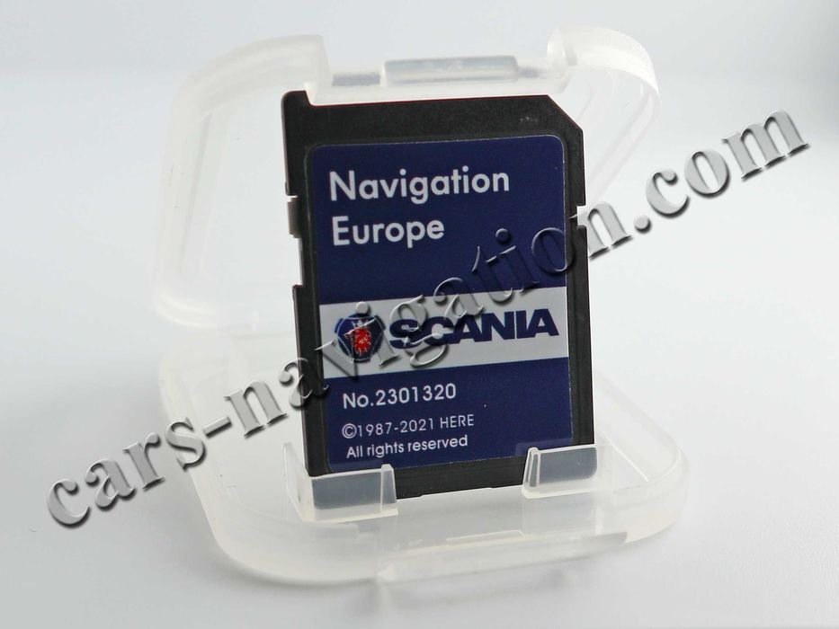 ОРИГИНАЛНА карта за навигация Scania Сания AUS4 България