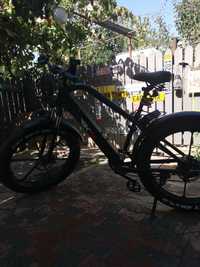 Bicicleta electrica RKS XR6(FATBIKE) NEGRU