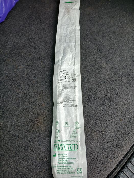 Sondă urinară de silicon nr 16