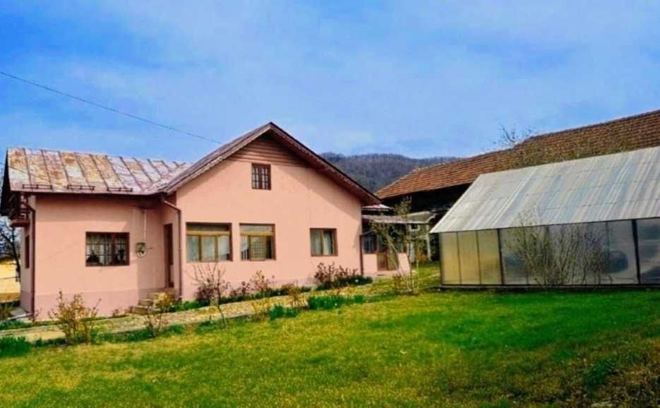 Proprietate 1780m2 cu 2 case/livada/garaj
