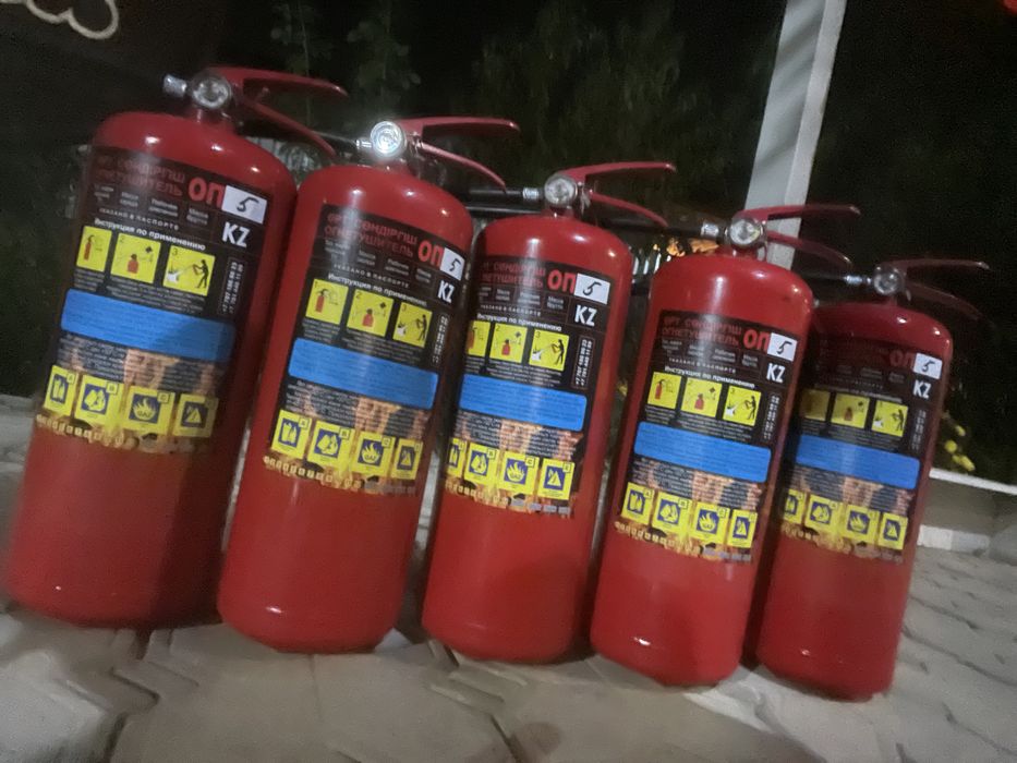 Огнетушитель порошковый оп5 кг