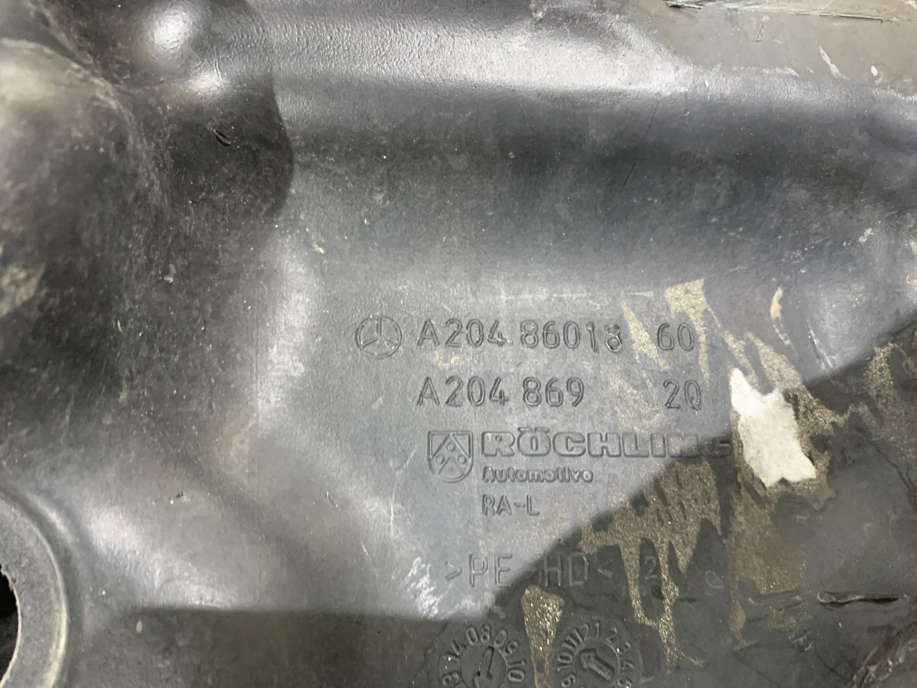 Vas spalator parbriz, Mercedes E-Class, E-Class W204, W212, 2007, 2008, 2009, 2010, 2011, 2012, 2013, 2014, 2015, cod origine OE A2048601860.