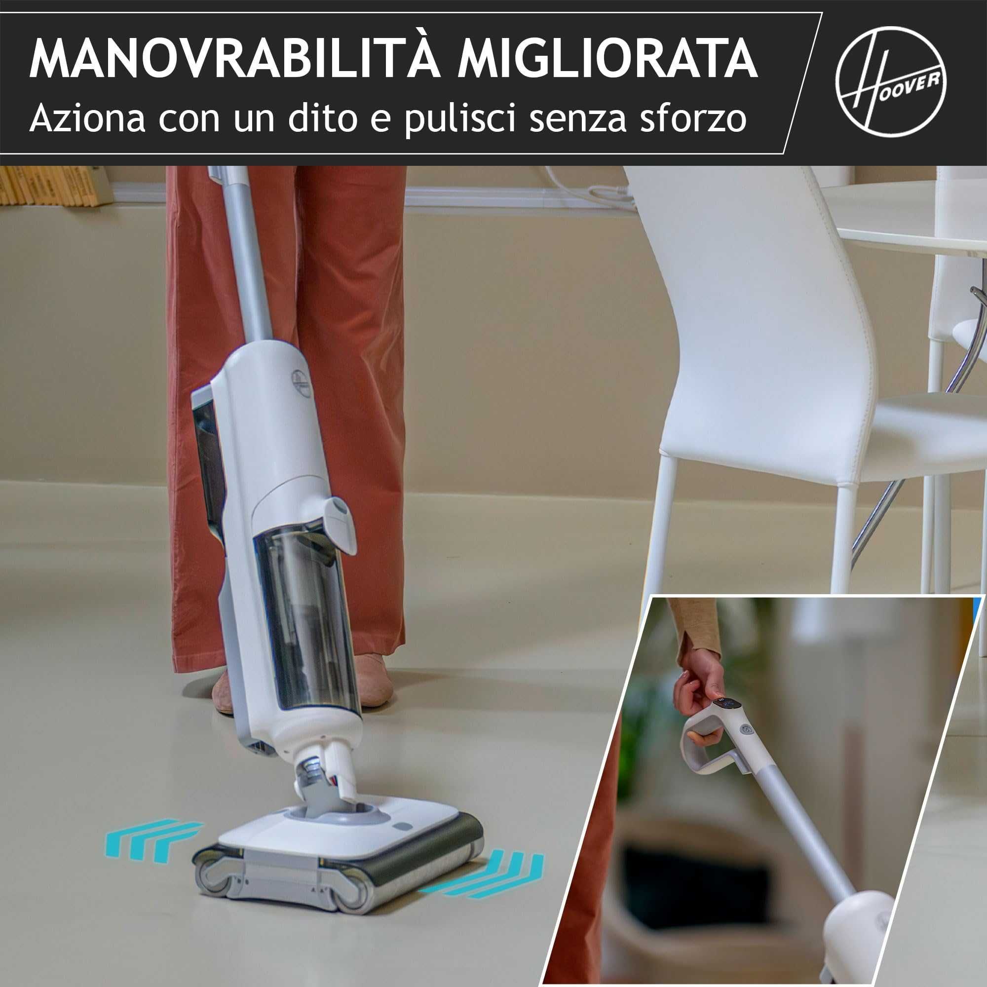 Безкабелна прахосмукачка за сухо и мокро почистване Hoover Wet&Dry HW5