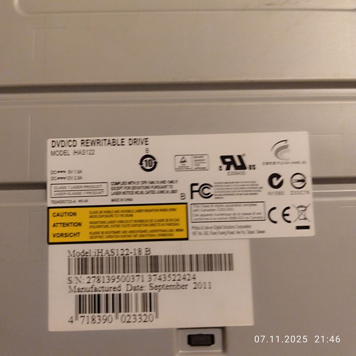 Пишущий Dvd Rom для дисков