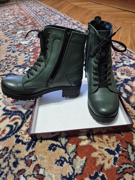 Дамски боти естествена кожа