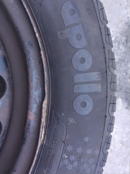 Всесезонни гуми с джанти 15 5×112 Vw Audi Seat Skoda