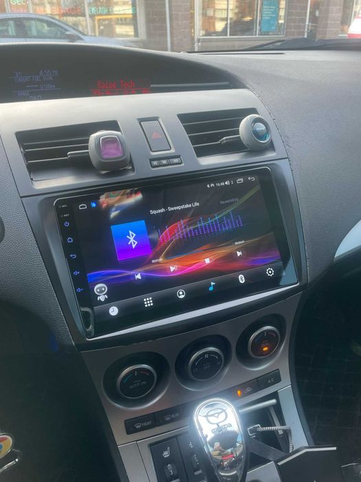 PROMOTIE - Navigatie GPS Android 15 Dedicata Mazda 3 Carplay QLed