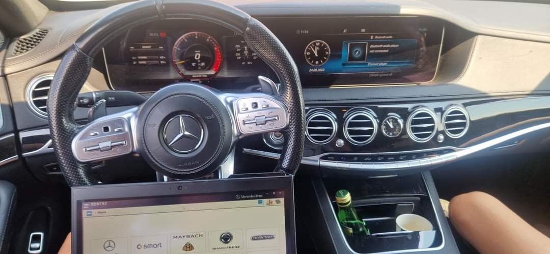 Mercedes Активиране на  ///AMG menu ,Agility,Video in motion,Android a