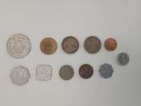 Набор из 11 монет Республики Шри-Ланка.