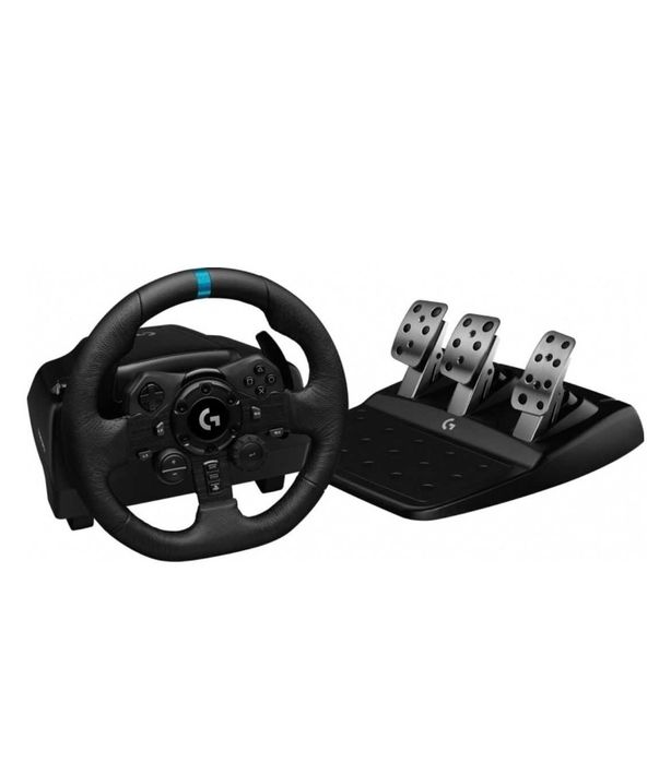 игровой руль PC/Xbox Logitech G923 TrueForce и игровой стол для руля