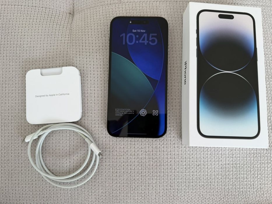 iPhone 14 Pro Max 128GB Space Grey - Отлично състояние