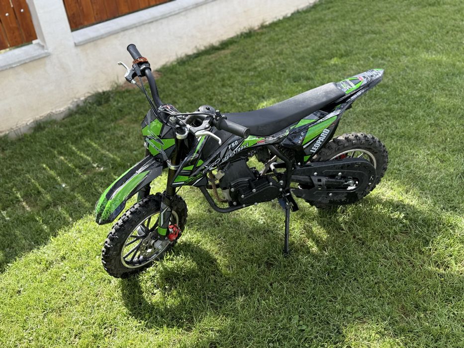 Vand cross copii KXD 49cc in 4 timp pornire la sfoara