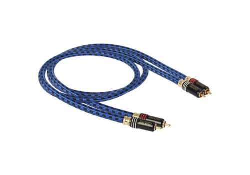 Cablu Stereo RCA GoldKable Highline Mk III (1.0m)