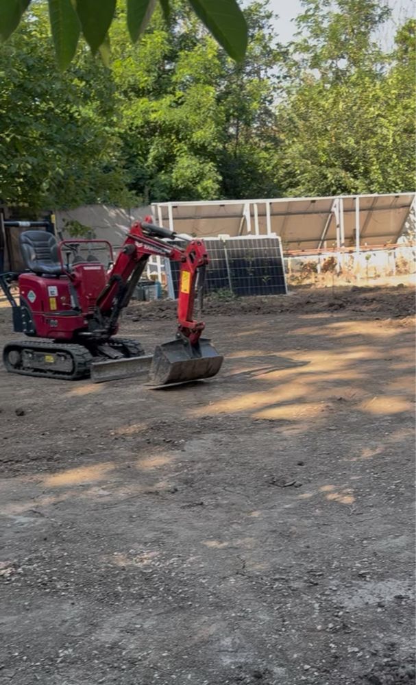 Miniexcavator Yanmar sv 08