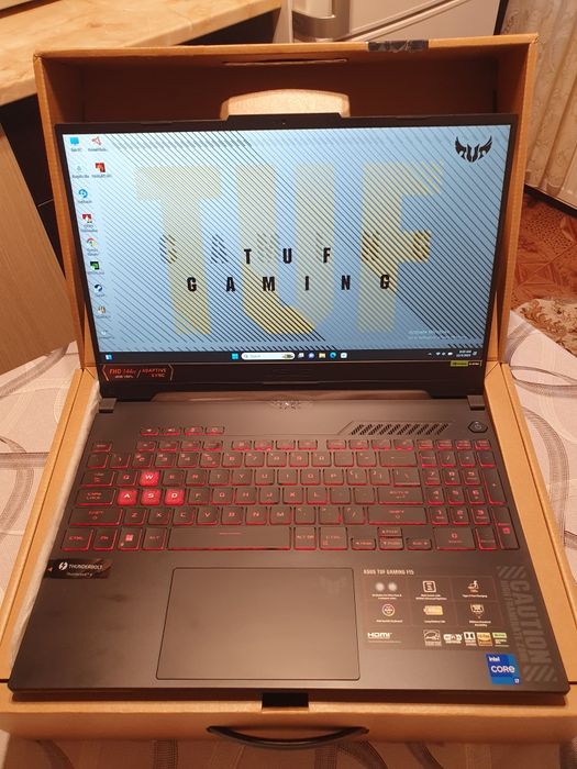 Nou cu Garanție!Asus Tuf Gaming,Ecran 144Mhz,Cpu i7,Ram ddr5,RTX 4050