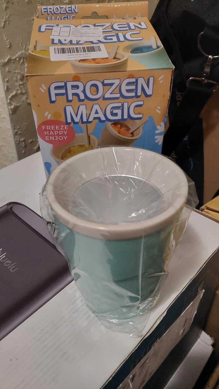 Двуслойна чаша за приготвяне на сладоледи и гранисадо