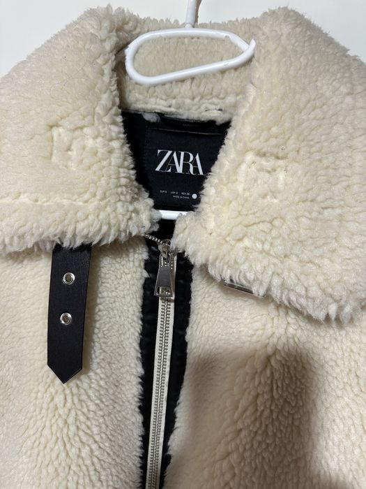 Jacheta shearling zara