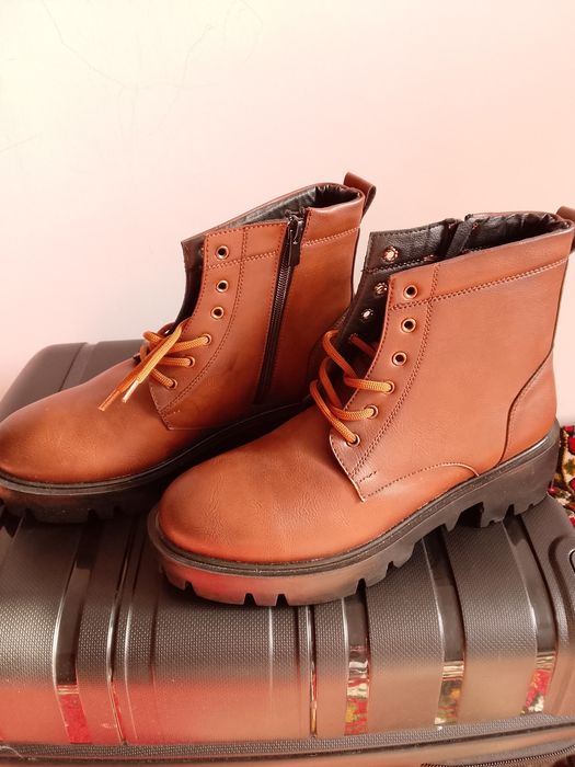 Полусапожки мужские кожаные Турция.