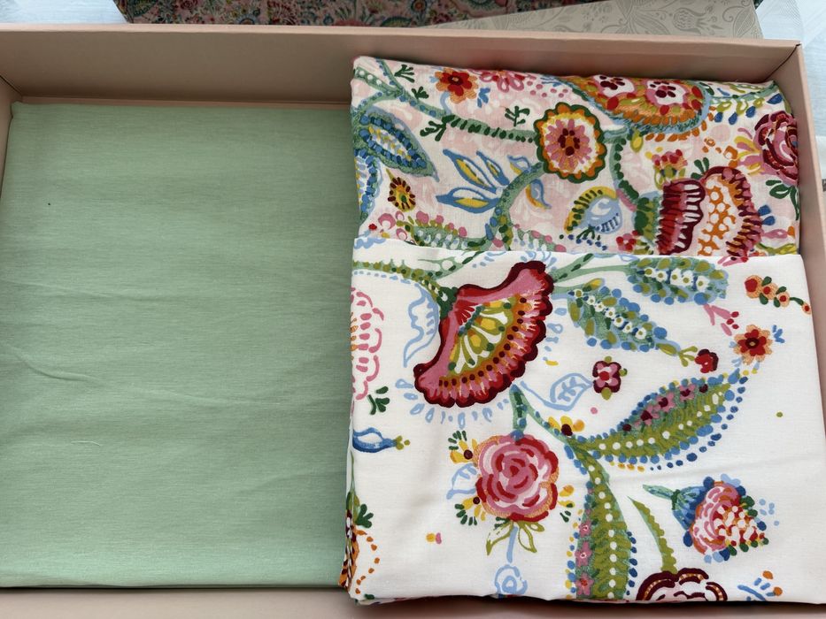 Спално бельо с покривка Karaca