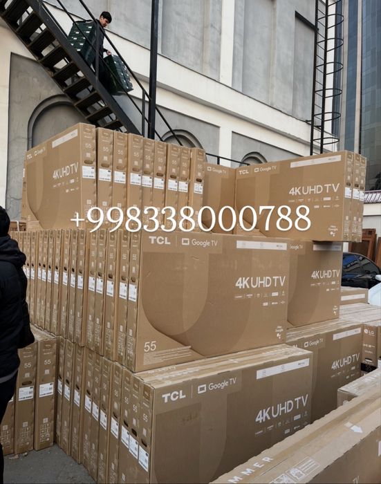 Телевизор Tcl 50 4K Smart Tv 2025 Оптом склад Доставка бесплатно