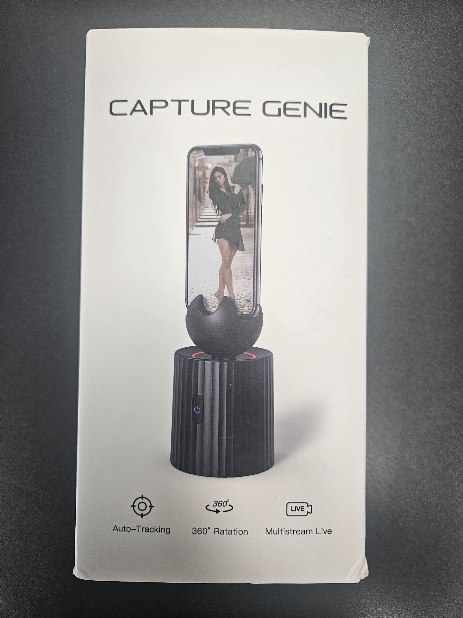 Capture 360 / Suport telefonsau camera autorotativ