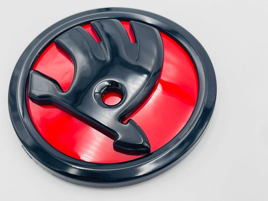 Emblema compatibila Skoda 80 mm spate