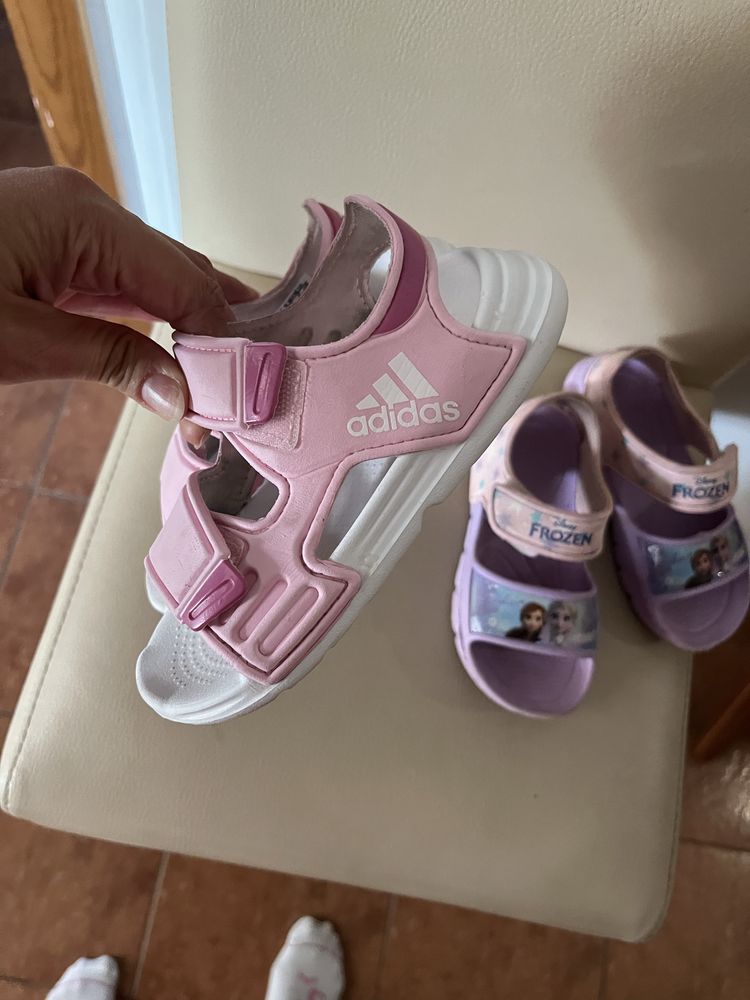 3 чифта сандалки , Geox и Adidas