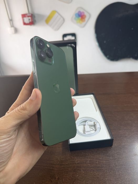 Vand Iphone 13 Pro Max 256Gb Green full box