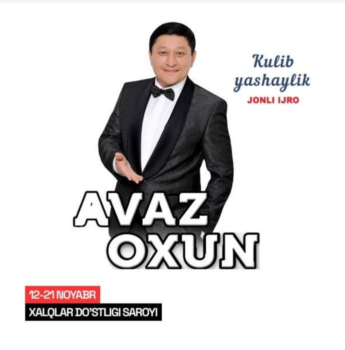 Avaz Oxun konsertiga biletlar bor
