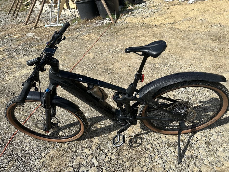 Bicicleta Electrica Cube Stereo 140 An 2024 Cadrul Carbon