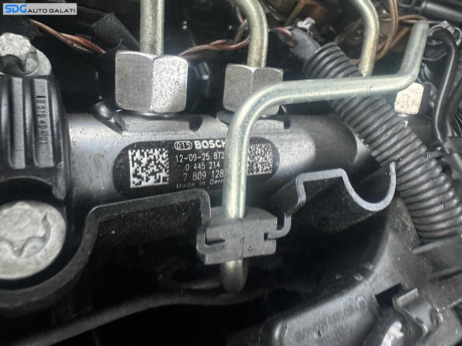 Rampa Presiune Injectoare Completa cu Senzor Senzori Regulator Presiune BMW Seria 1 E81 E82 E87 E88 116 118 2.0 D N47 2006 - 2013 Cod 780912805 7809128 0445214183 [K0394]