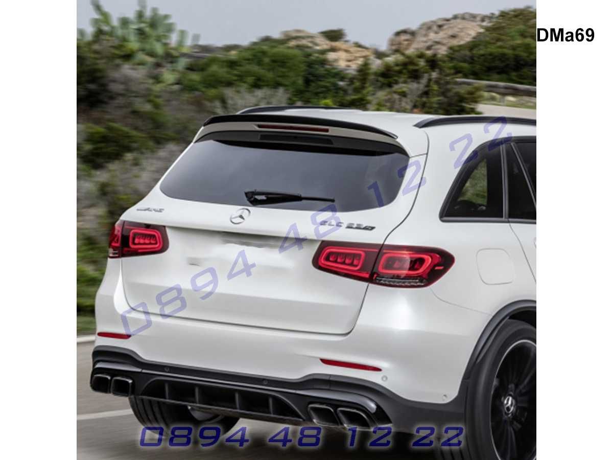 Тунинг Лип Спойлер Багажник Капак Mercedes GLC X253 Мерцедес Х253 ГЛЦ