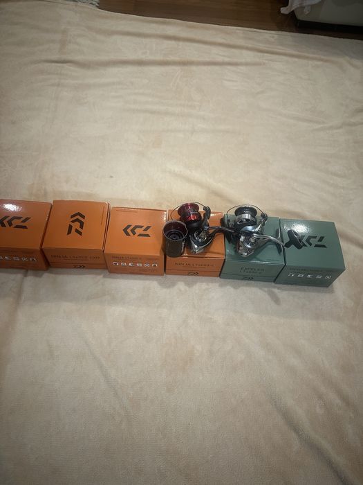 Mulineta Daiwa Ninja si Daiwa Exceler NOI