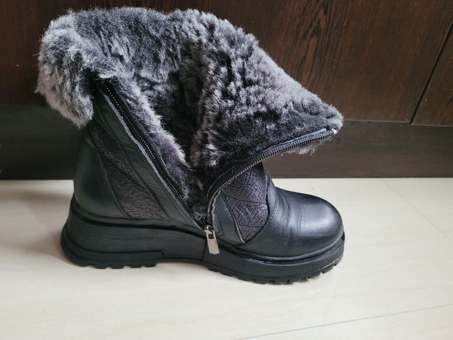 Дамски боти естествена кожа 36н