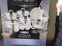 Set vase inox 16 piese