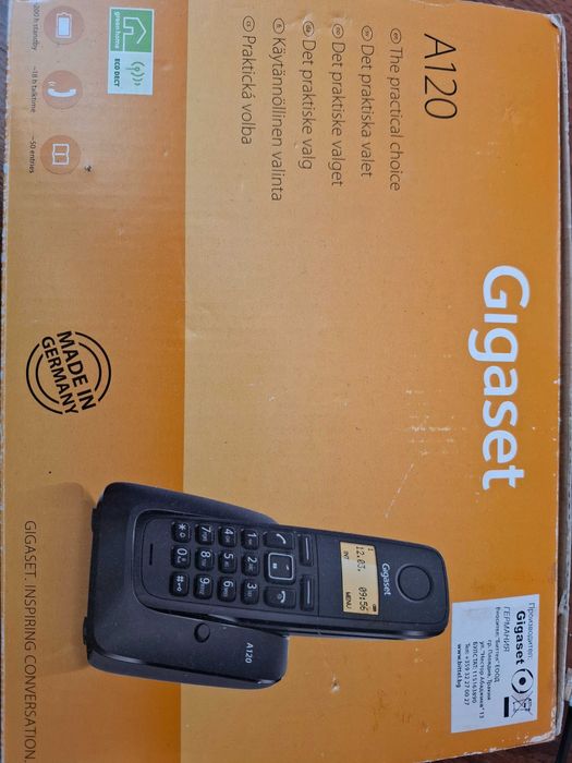 Безжичен DECT телефон Gigaset A120
