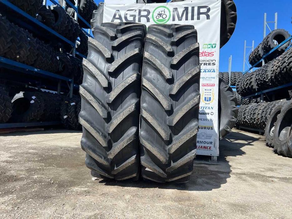 Cauciucuri noi radiale 460/85R38 pentru tractor spate marca ALLIANCE