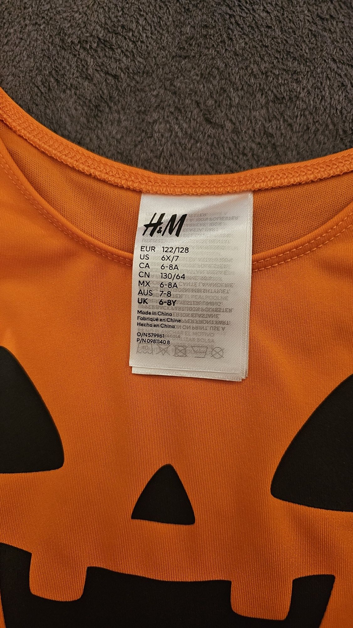 Rochiță Halloween fete 6-7 ani H&M mas 122/128