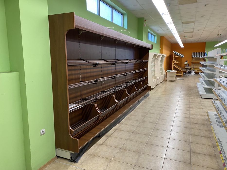 Стенен стелаж, рафт за магазин/склад