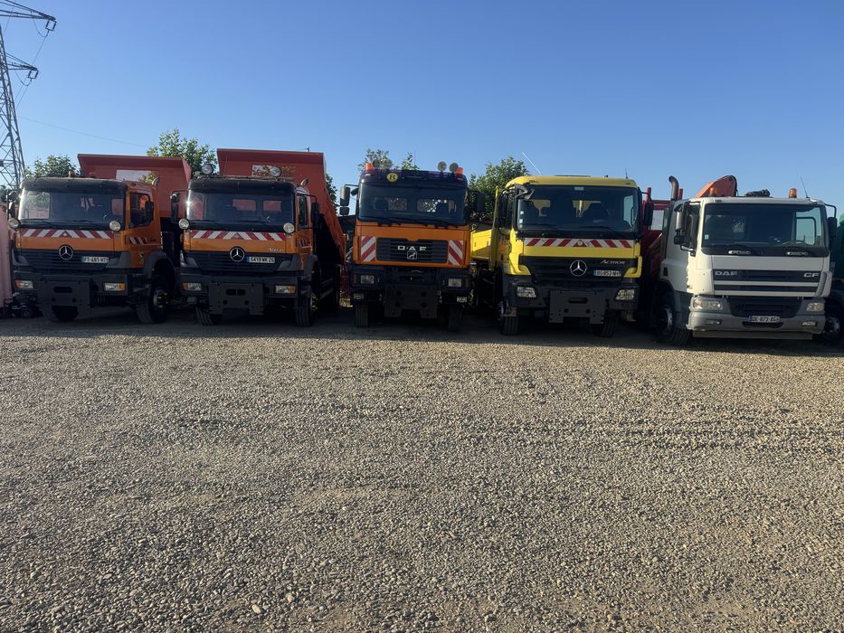 Basculante 4x4 Man Mercedes