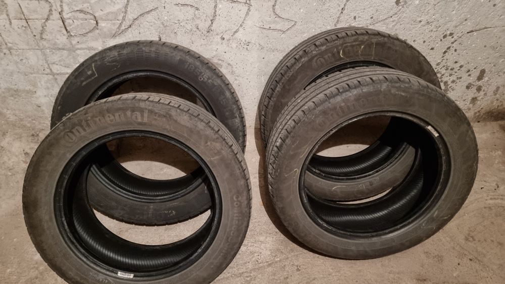 Set 4 x Anvelope Continenta ContiEcoContact 5 | 185/55/R15 | Dot 2019