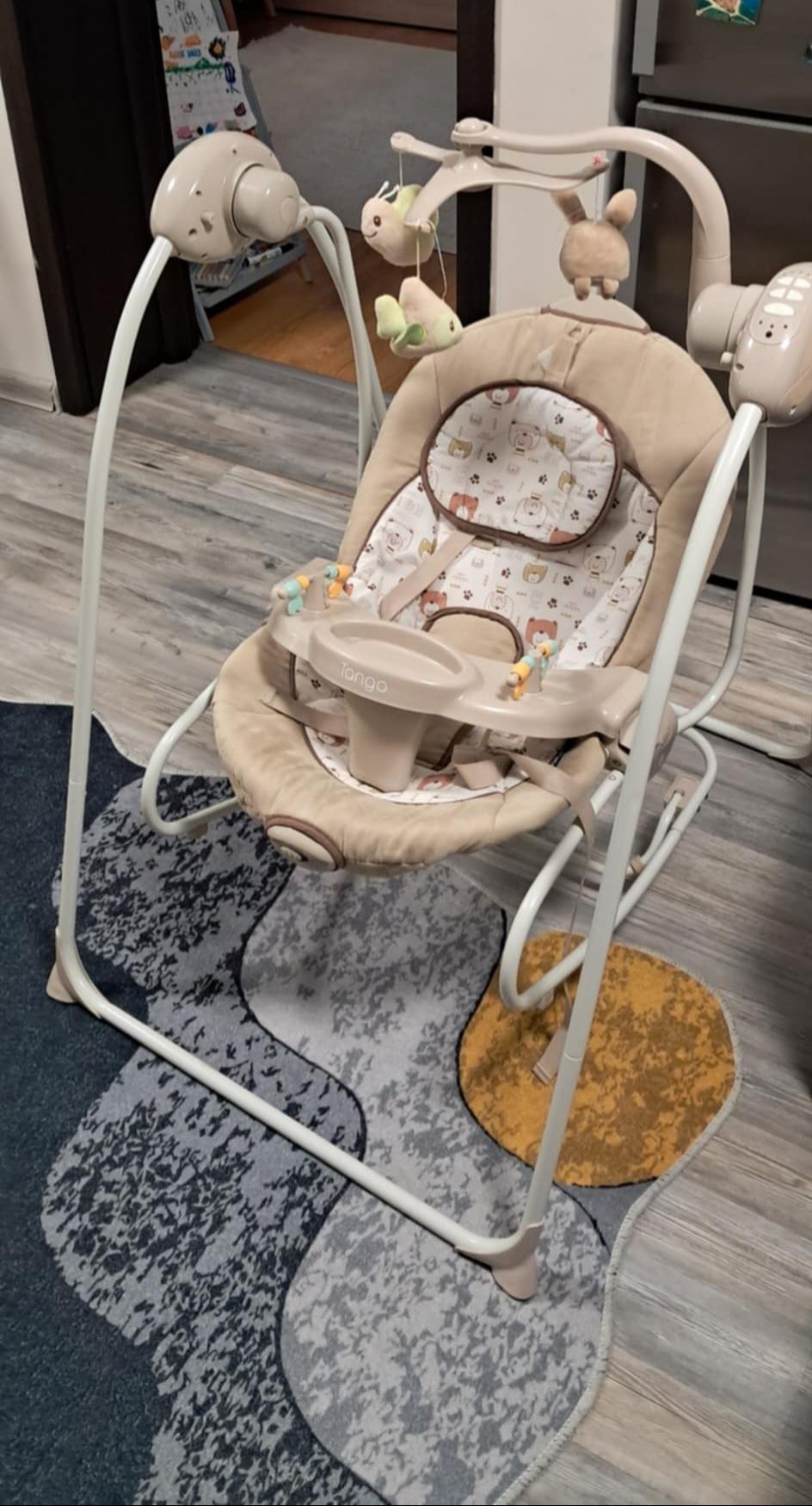 Електрическа люлка и шезлонг Lorelli Tango Beige