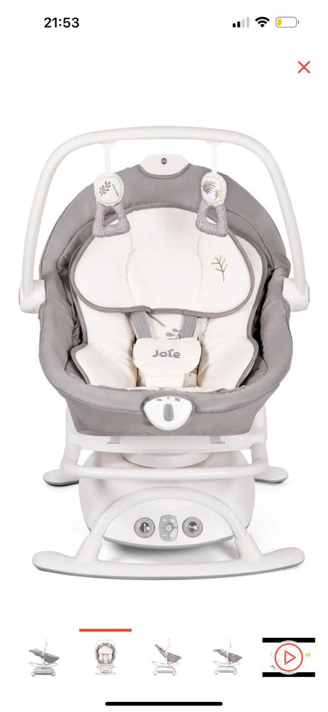 Электрокачели Joie