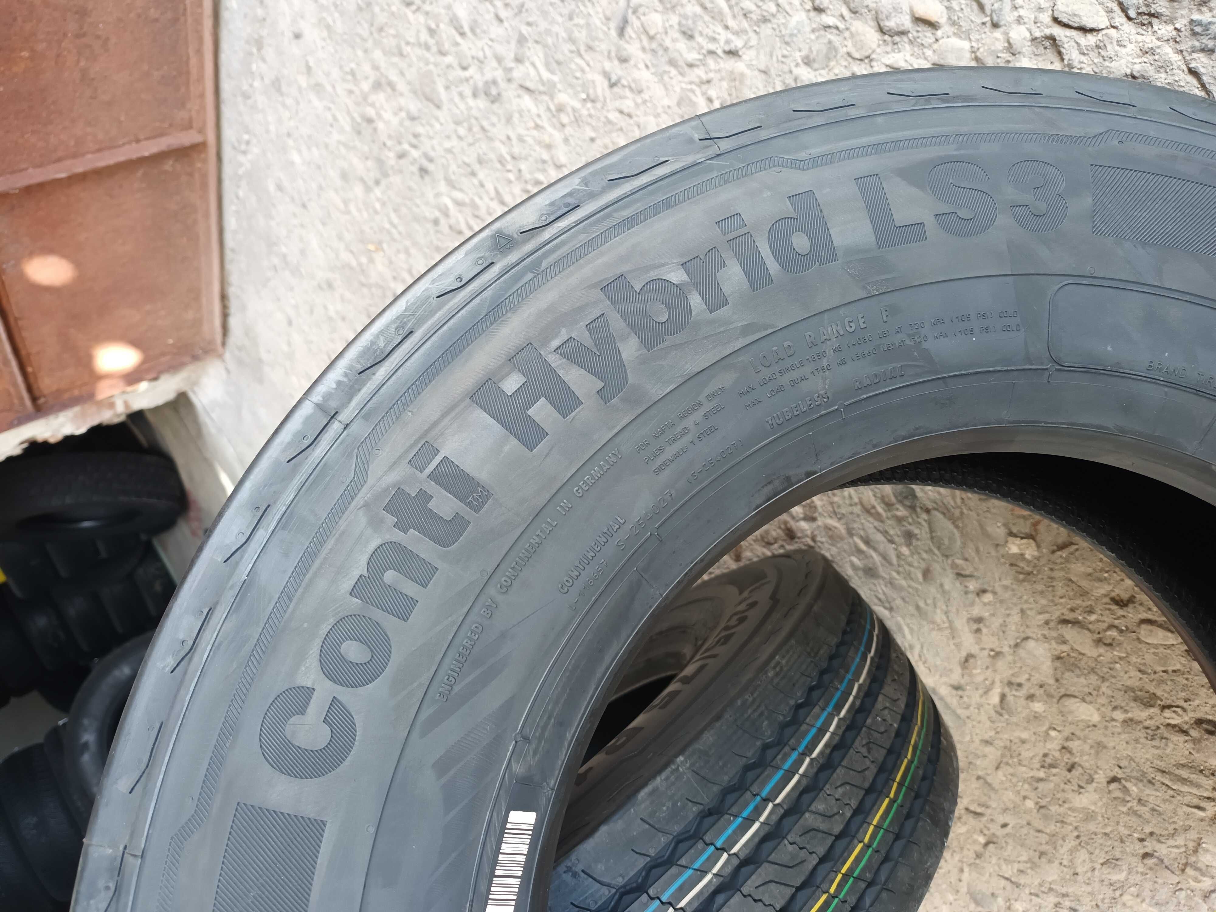 2 Нови гуми 225/75 R17.5 Continental Hybrid LS3 129/127M M+S 12PR