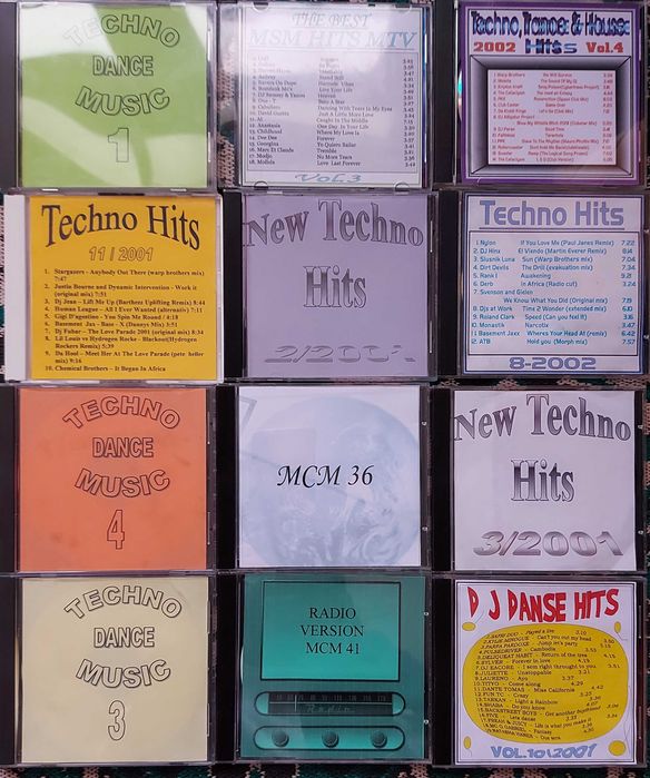 Компакт дискове, компилация, денс музика, музика