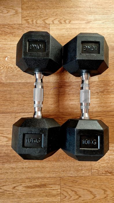 Гантели v-sport по 10 кг.