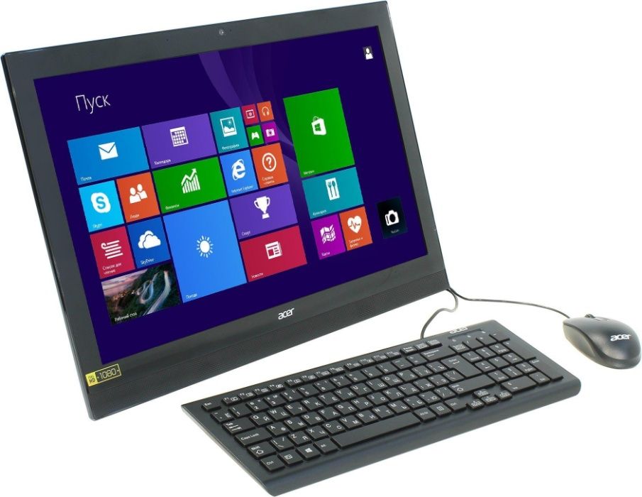 Моноблок новый мощный большой для игр и работы Acer Aspire Z1-623 22"