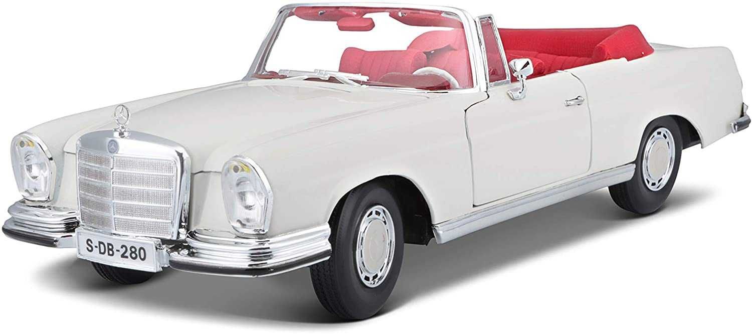 MAISTO MERCEDES-BENZ 280 SE machetă auto scara 1:18 an 1967