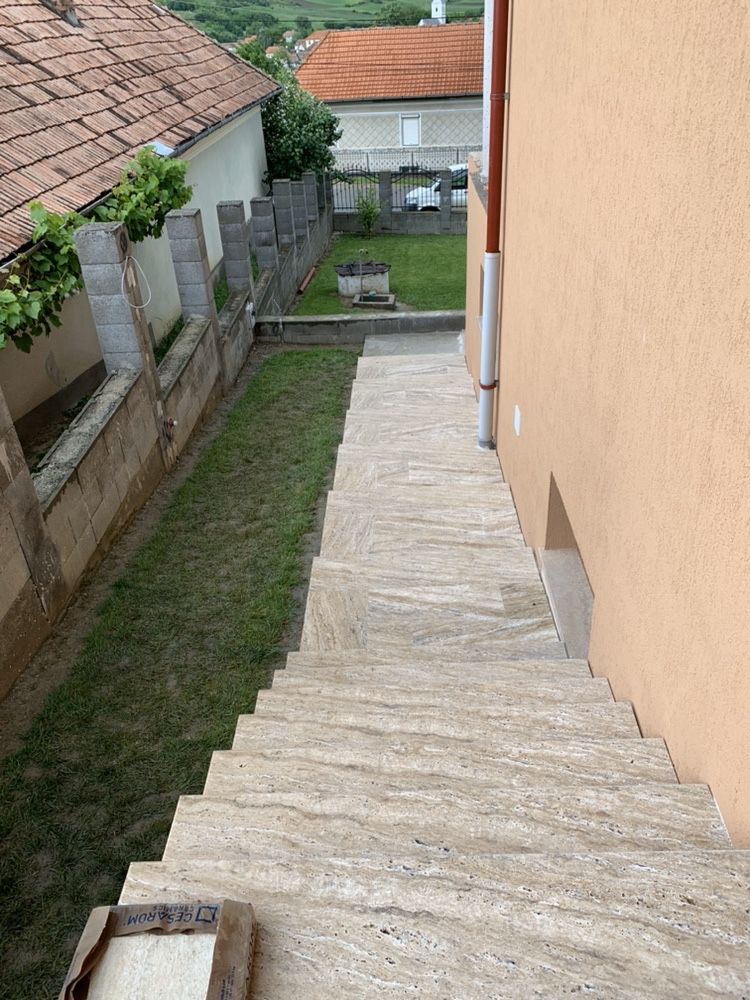 Trepte marmura, granit, travertin
